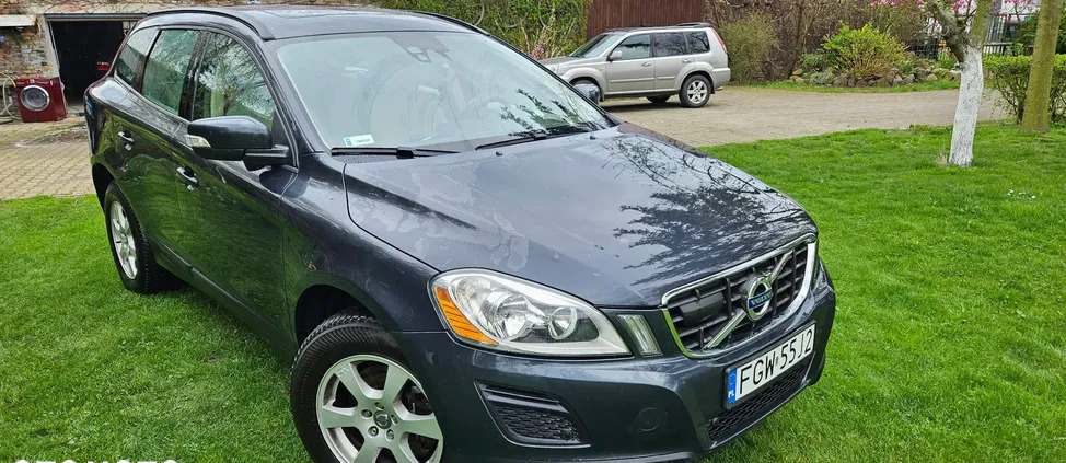 lubuskie Volvo XC 60 cena 44500 przebieg: 206000, rok produkcji 2010 z Lubniewice